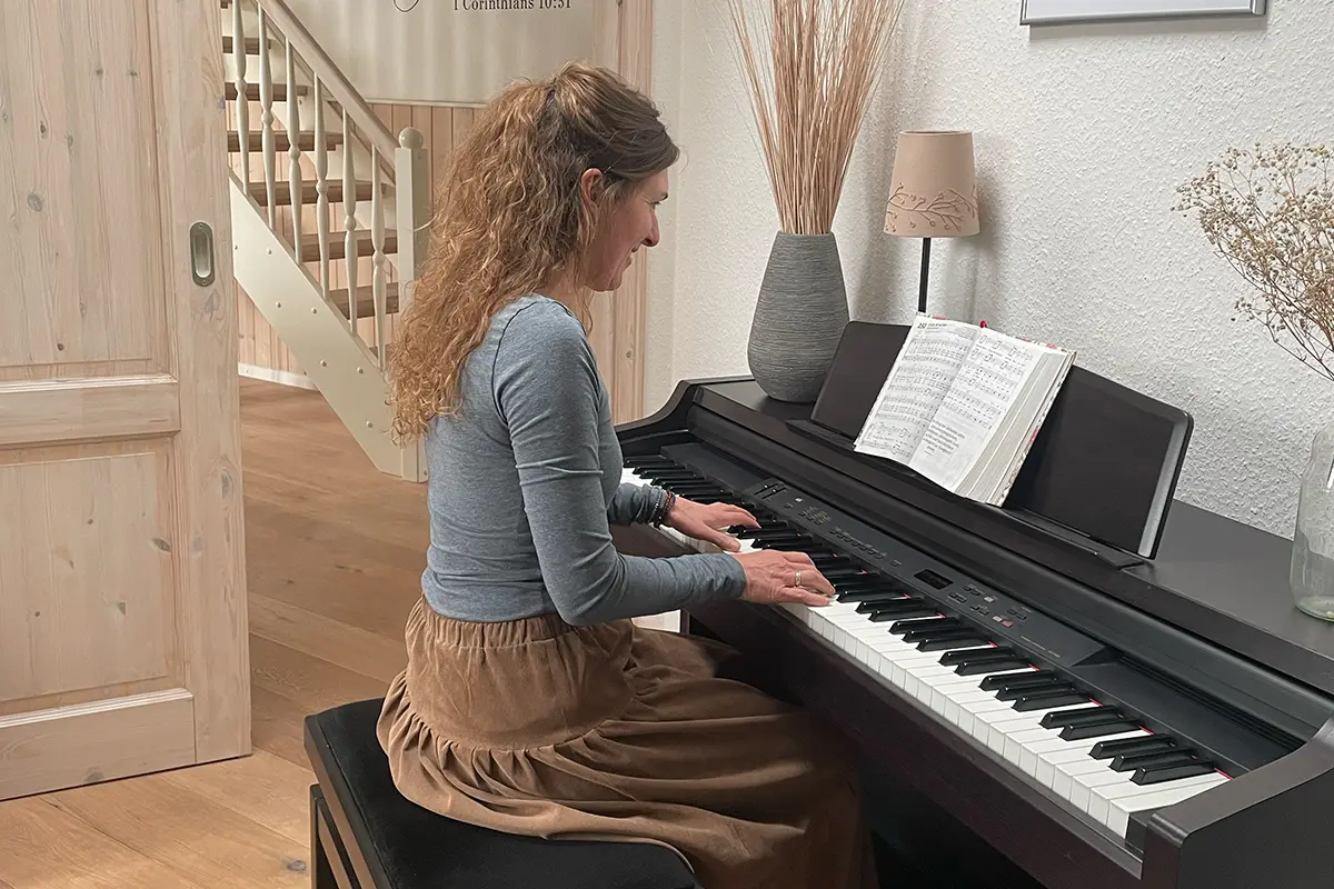 Klavierspielen ist eine meiner Leidenschaften